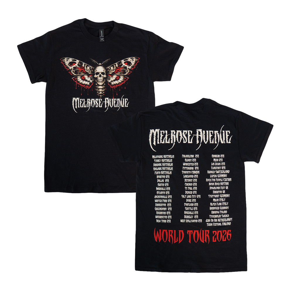 World Tour 2026 Tee - Black